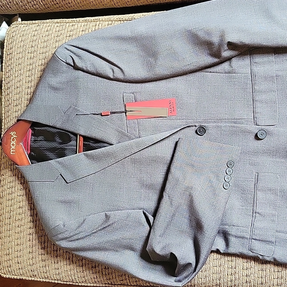 Alfani Grey slim fit sport coat, sz 38R